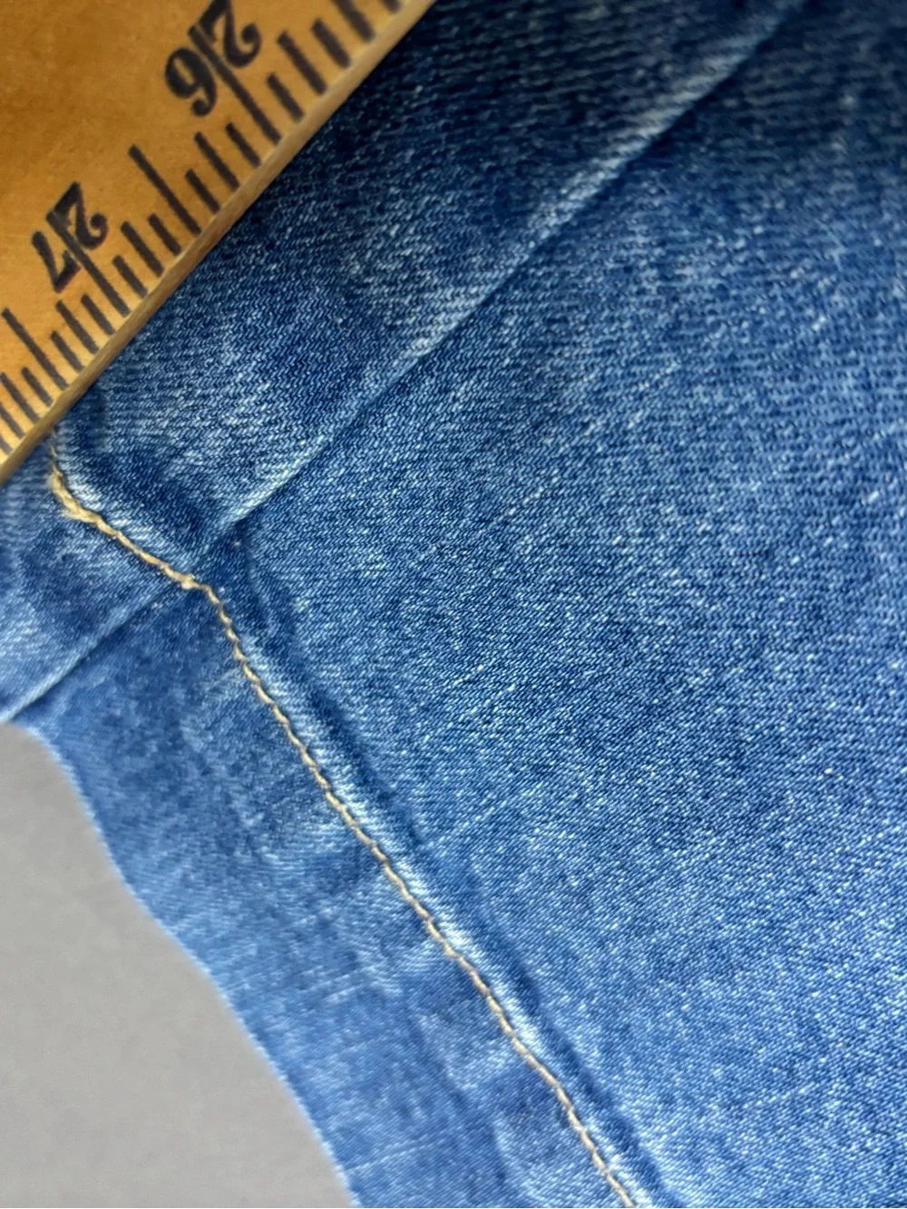 LOFT Palmer High Rise Wide Leg Jeans Women’s 10 Medium Wash Patch Pocket Stretch
